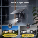 SHIWOJIA 8W 6MP Solar Camera 4G SIM 12X ZOOM CCTV Video