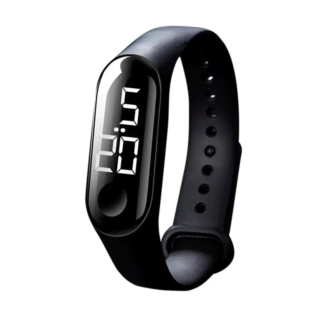 LED Sports Touch Watch Waterproof Fitness Timepiece