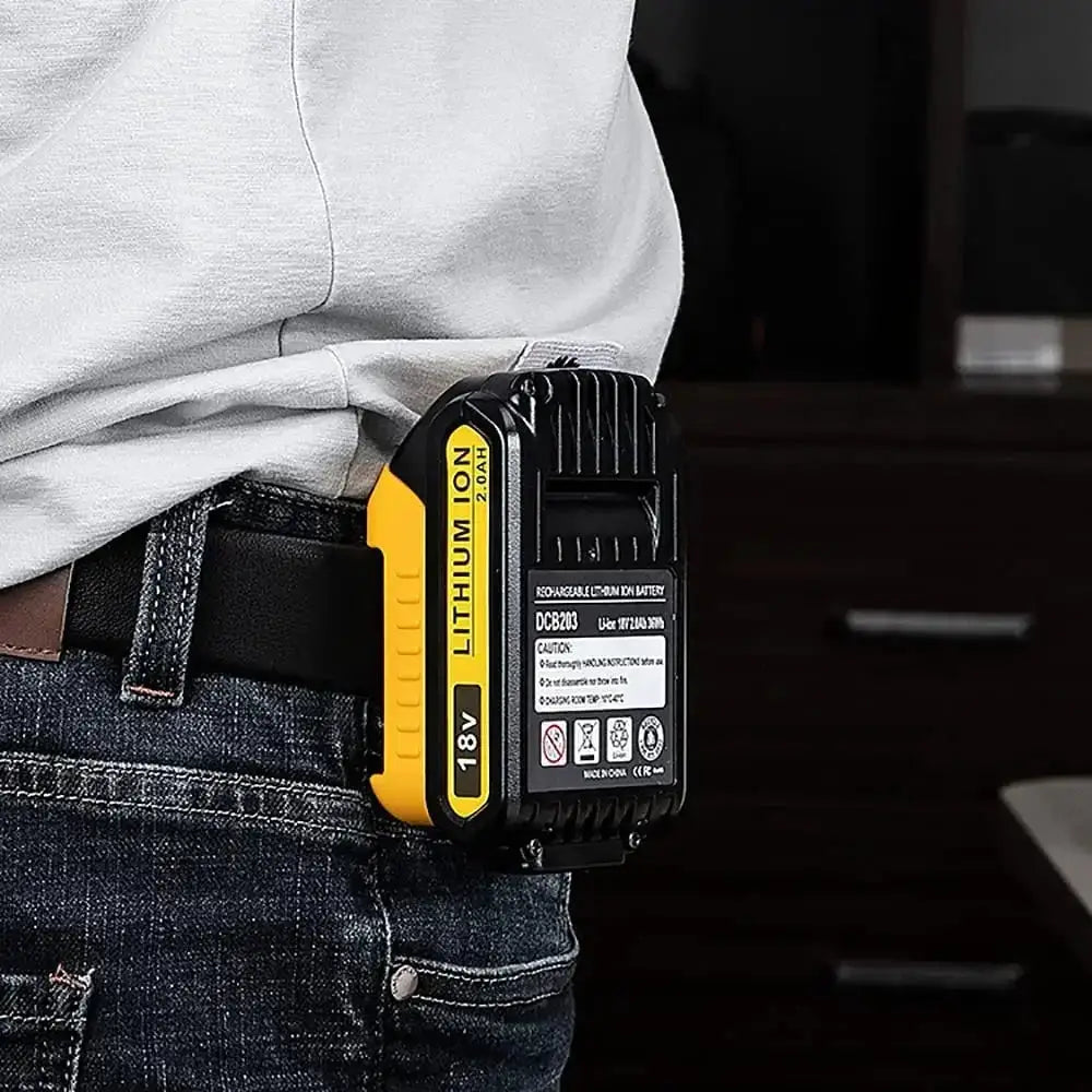 2 5 10Pcs Battery Holder for 18V 20V 60V Yellow Storage
