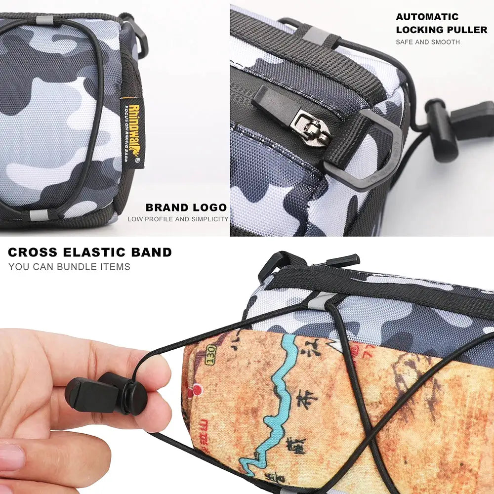 Rhinowalk Handlebar Bag 2.4L Cycling Storage