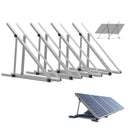 RVPOZWER 47in Adjustable Solar Panel Mount Bracket for Heavy-Duty RV Roof Stand