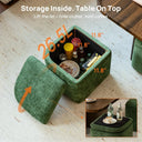 Wooden Square Coffee Table