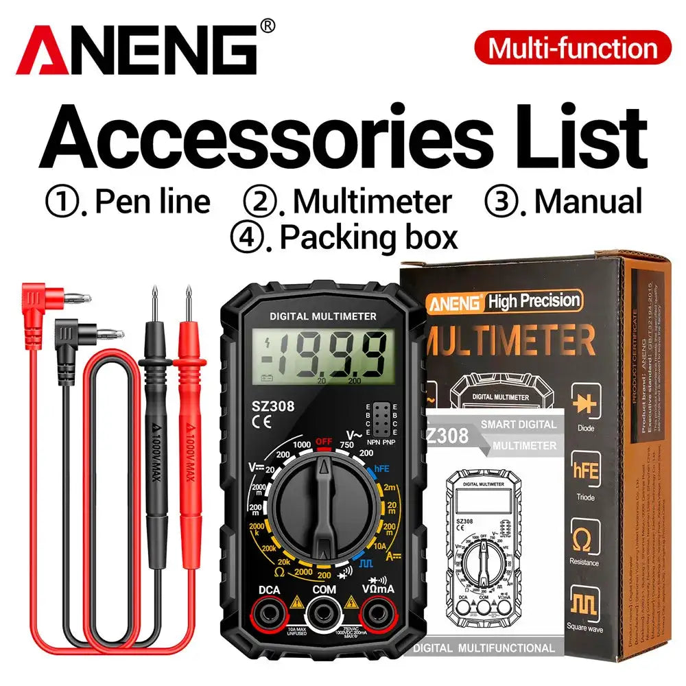 Aneng Digital Multimeter - High Accuracy — product view 8