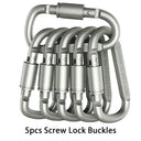 Carabiner Set for Outdoor Gear Security