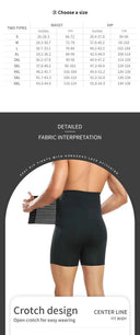 Waist Support Shapewear Pants for Men