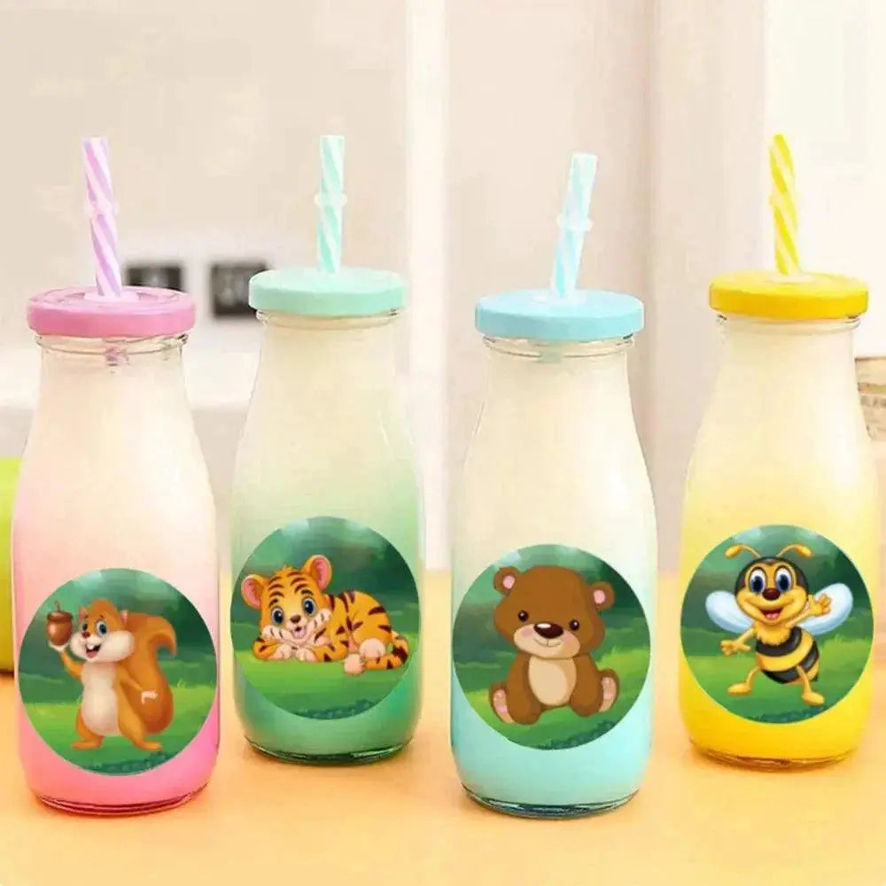 Teacher Reward Stickers For Kids Colorful Animal Designs