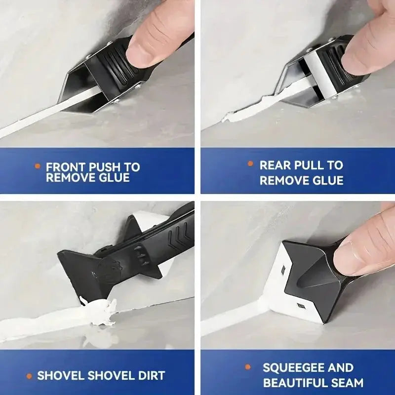 5 In 1 Metal Head Shovel Glue Tool Kit For DIY Projects