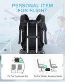 40L Expandable Laptop Backpack with Packing Cubes Travel Bag