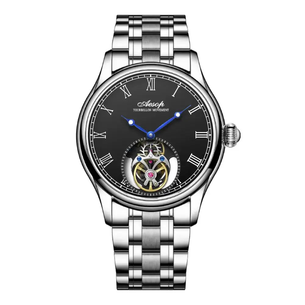 Luxury Tourbillon Skeleton Watch Men — product image 13