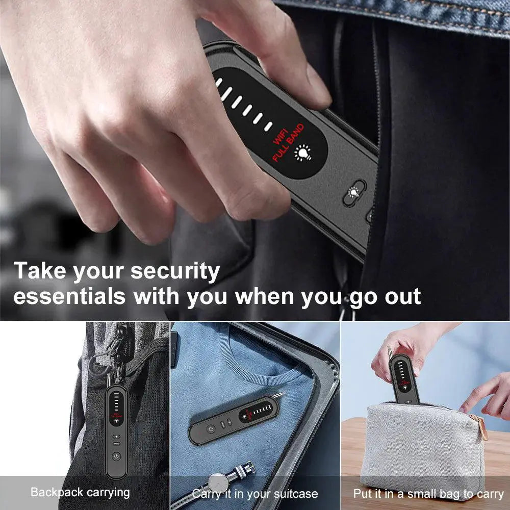 Hidden Camera Detector Anti Spy Wireless Signal Scanner