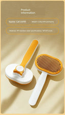 Gentle Pet Hair Cleanup Comb for Cats