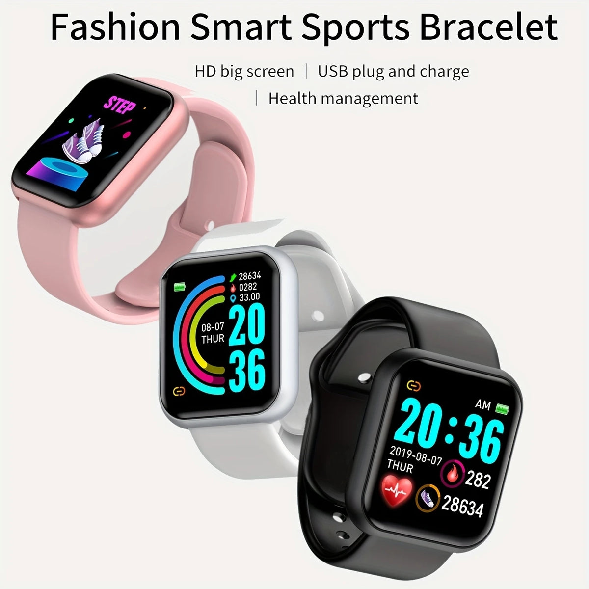 Bluetooth Music Control Smart Watch