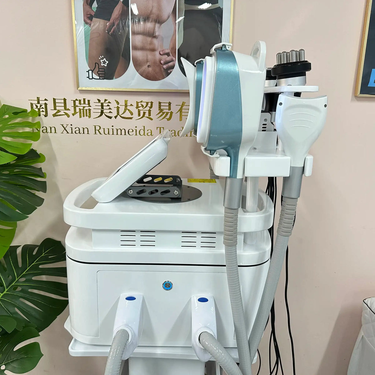 EMS Body Sculpt 360 Surround Cooling Machine Cavitation Lipo Laser Fat Loss Body Reshaping Salon Beauty Equipment
