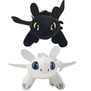 Cartoon Plush Black Flying Dragon Car Toy Ornaments