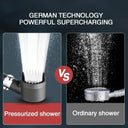Spa-Mode Filtered Shower Head For Home