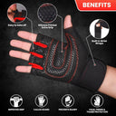 Gym Gloves for Men Women Fitness Weight Lifting Shockproof