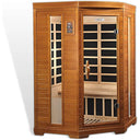 Corner Infrared Sauna: for Two Eco Friendly Dynamic Spa