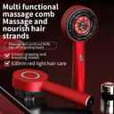 Red Light Vibration Head Massage Comb for Hair Growth