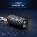 Stonego Mini USB Rechargeable LED Keychain Flashlight Waterproof & Bright
