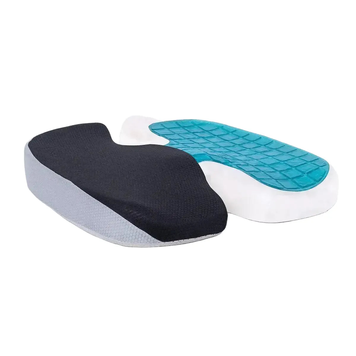 Gel Memory Foam Seat Cushion for Pain Relief and Comfort