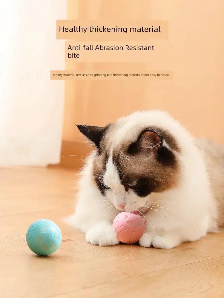 Self Hi Electric Cat Teasing Ball Toy For Relief And Play