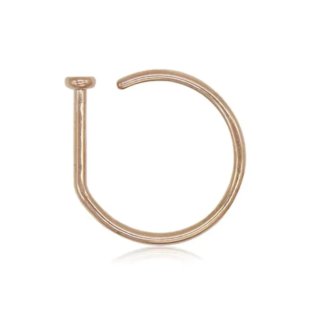 Fake Nose Ring Clip Earrings For Women And Men Non Piercing