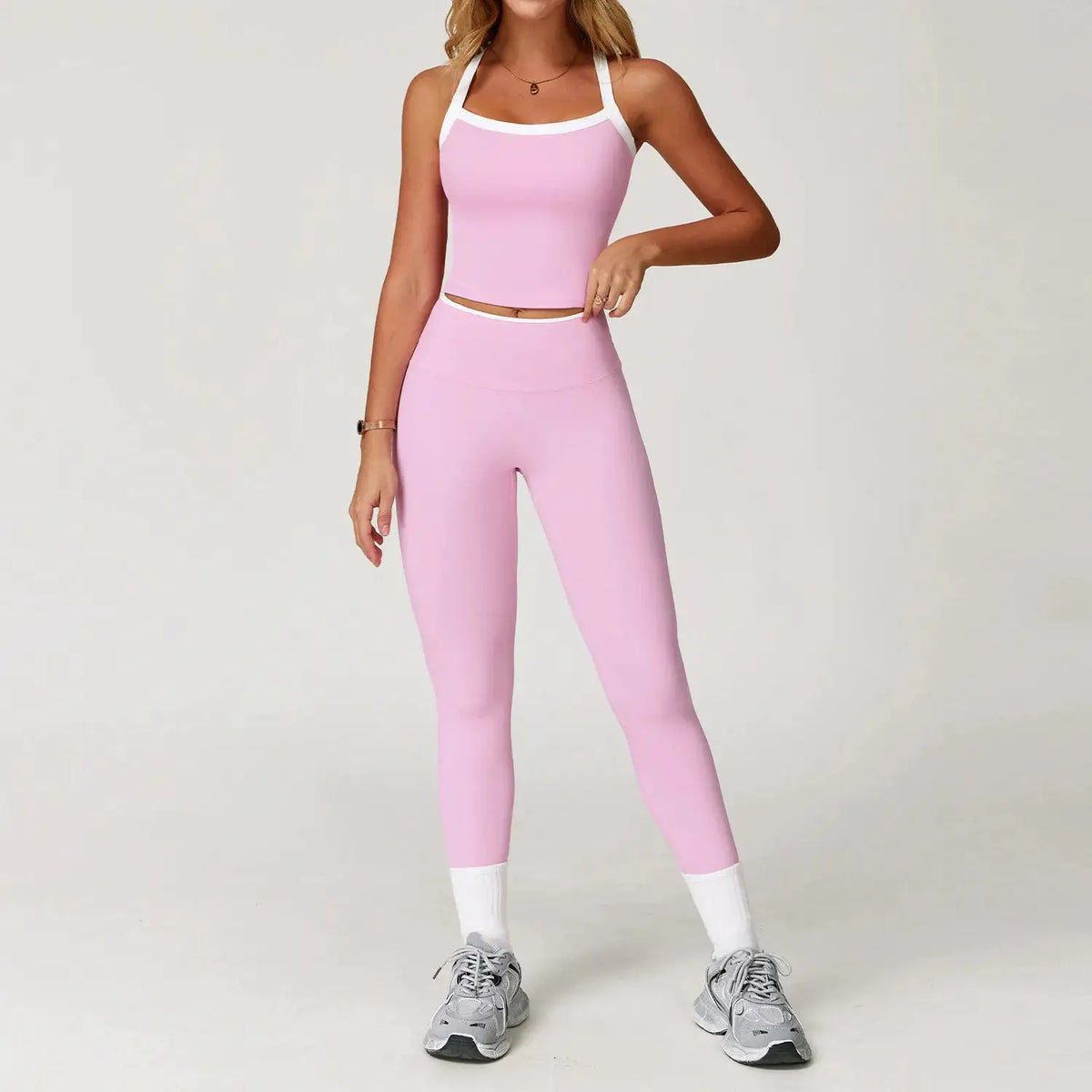 Women's High Waist Flared Yoga Set — product view 15