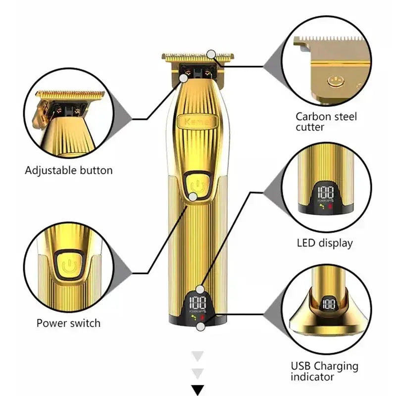 I32S Barber Professional Hair Trimmer For Men Grooming Tool
