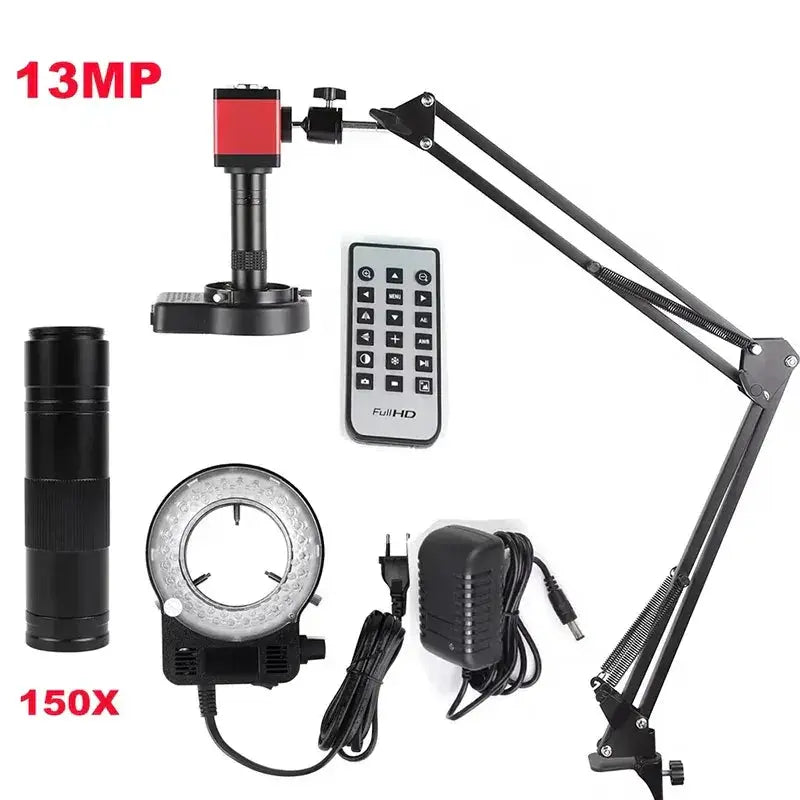Foldable 48MP 4K 1080P HDMI USB Digital Video Microscope