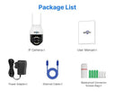 4K PTZ WiFi IP Camera for Home Security