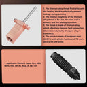 2PCS 0.4mm Hardened Steel Nozzle Kit For Sovol SV08/T300