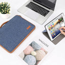 DOMISO Laptop Sleeve Case Stylish Water-Resistant Briefcase