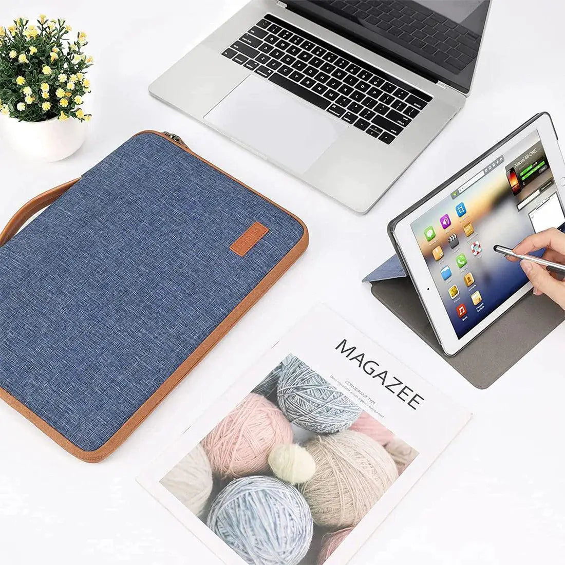 Laptop Sleeve Case Stylish Water Resistant Briefcase