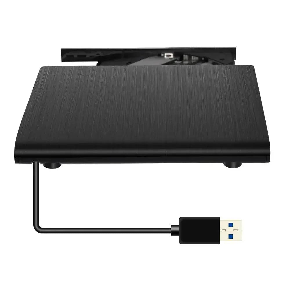 Slim External DVD RW CD Writer Drive Fast Data Transfer