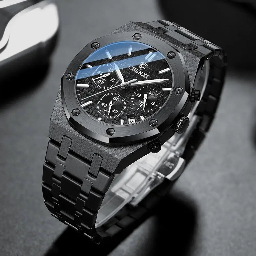 Chenxi Men's Quartz Watch Elegant Timepiece for Men Style
