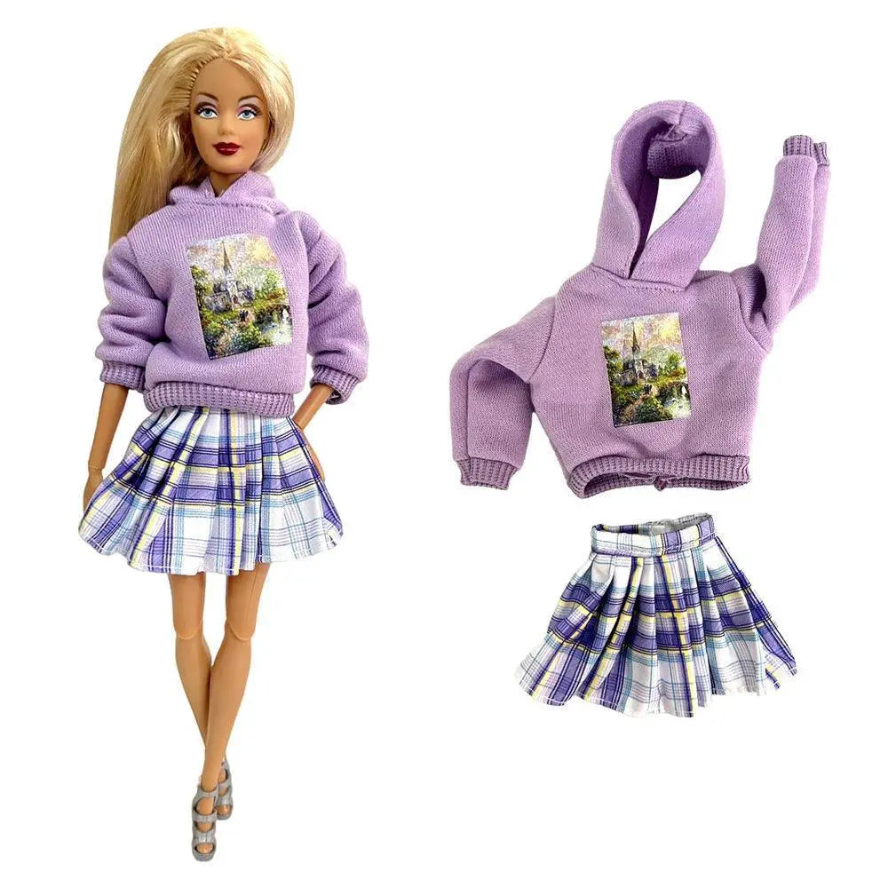 Chic Doll Fashion Set Vibrant Colors High Quality Style