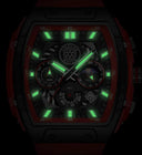 Colevkie Barrel Shaped Men's Mechanical Watch 2024