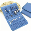 Stainless Nail Clippers Set - Compact Travel Case
