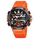 LOQNCE Men's Sports Watch Elegant Dual Movement Timepiece