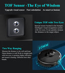 ABIR X8 Robot Vacuum Cleaner with Laser Mapping System