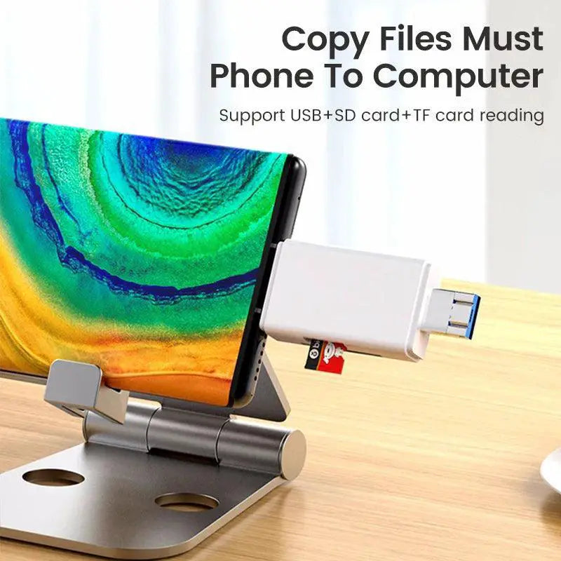 Universal High Speed USB Card Reader Hub For Data Transfer