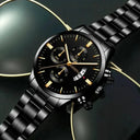 Men Business Watch - Luxury Calendar Quartz