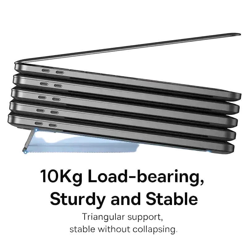 Cooling Laptop Stand for MacBook – Grey product view 1
