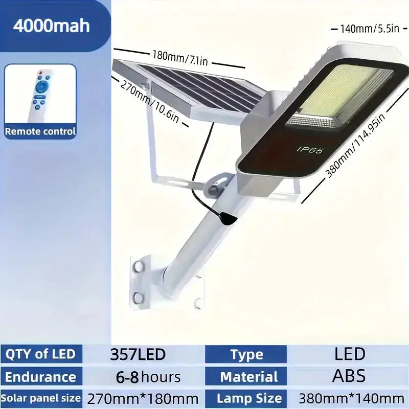 Outdoor Solar Powered Street Light — product view 8