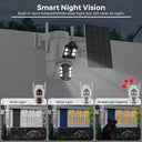 Smart Solar IP Camera for Home Security