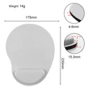Ergonomic Gaming Mouse Pad with Wrist Support for Comfort