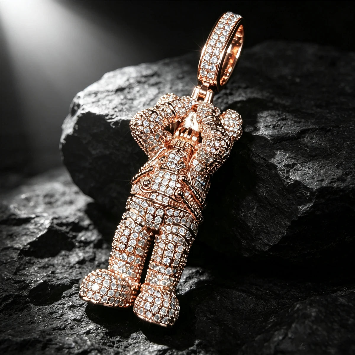 D Iced Out Cartoon Character