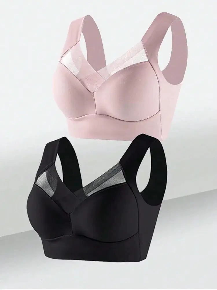 Ultra Soft Wireless Lace Sport Bra — product view 8