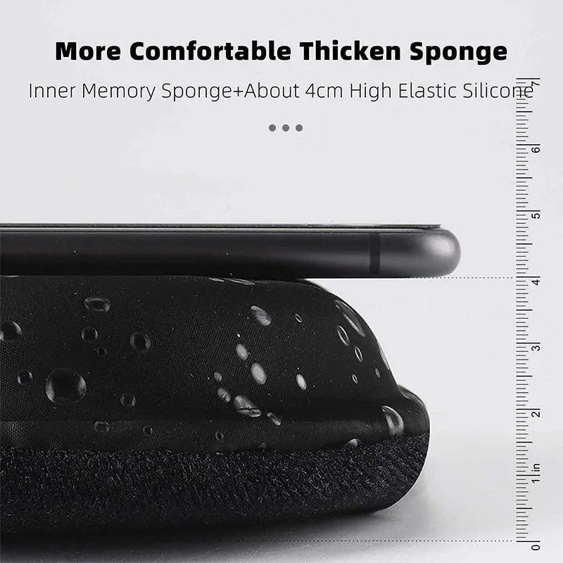 Gel Bicycle Seat Cover With Waterdrop Pattern For Comfort