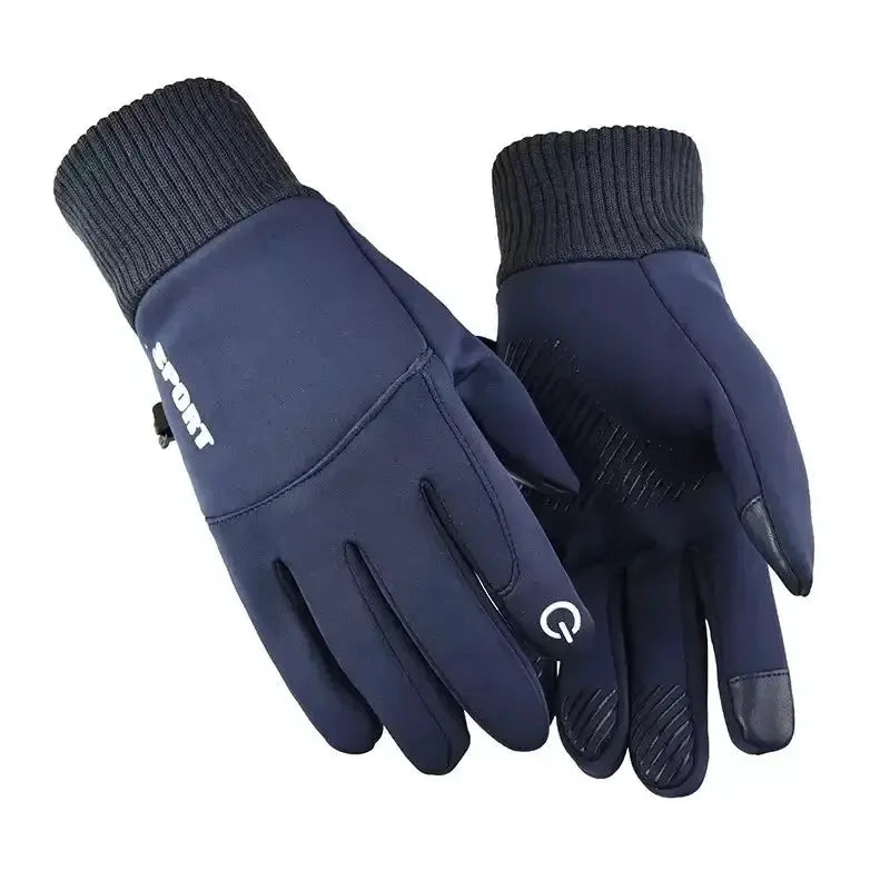 Winter Skiing Warm Gloves For Men Waterproof Touchscreen